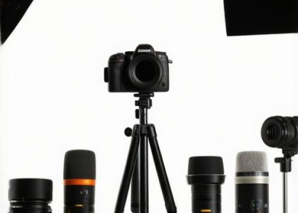 Essential Camera Gear & Microphones for Creators: Lighting Tips Included