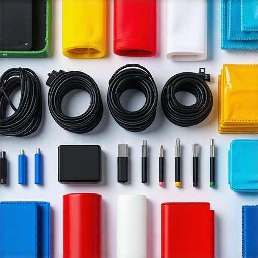 Organized creator studio with maintenance tools and clean equipment.