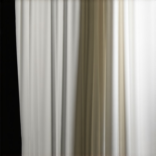 Diffusion fabric stretched on a frame in a studio setting.