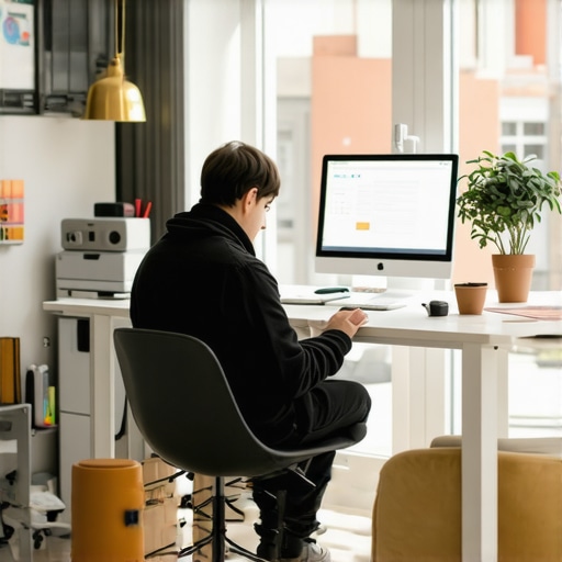 Why Professional Creators Are Moving Their Desks Away From Walls