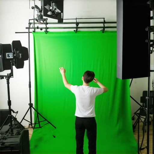 5 Tricks for Using a Green Screen in a Very Small Room