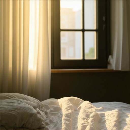 How to Soften Harsh Sunlight with a Simple Bed Sheet