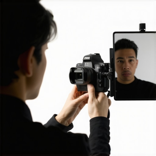 How to Use a Mirror to Check Your Framing Behind the Camera