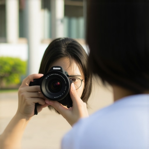 How to Use a Mirror to Check Your Own Camera Framing