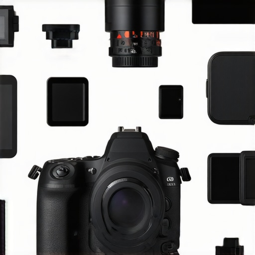 Close-up of magnetic plates attached to camera and accessories demonstrating quick gear swaps