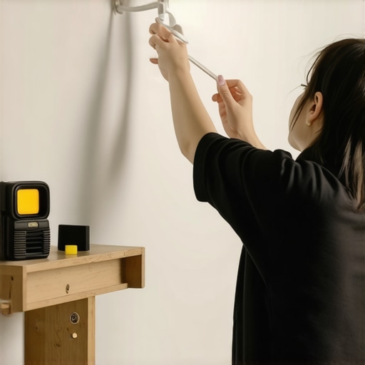 The Clothes Hanger Hack for Mounting Lightweight Lights