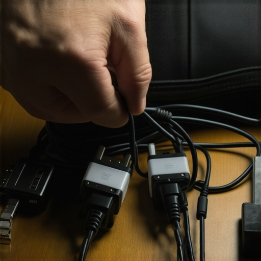 The Shoelace Trick for Emergency Cable Management
