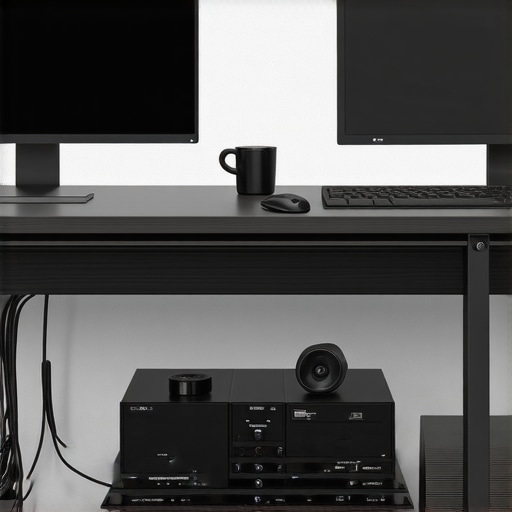 The Under-Desk Shelf That Clears Your Recording Space