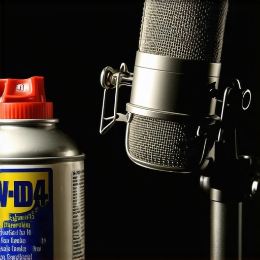 Why Your Mic Stand Squeaks and the WD-40 Alternative