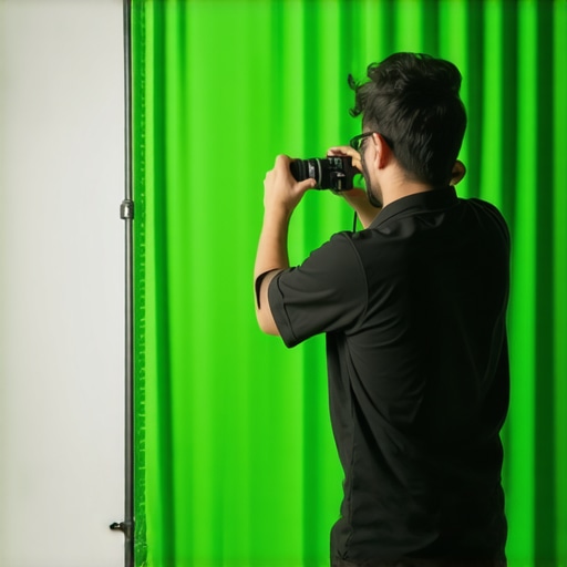 The Binder Clip Secret for Keeping Your Green Screen Taut