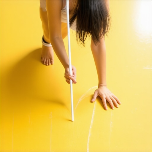The Chalk Hack for Marking Your Position on a Studio Floor