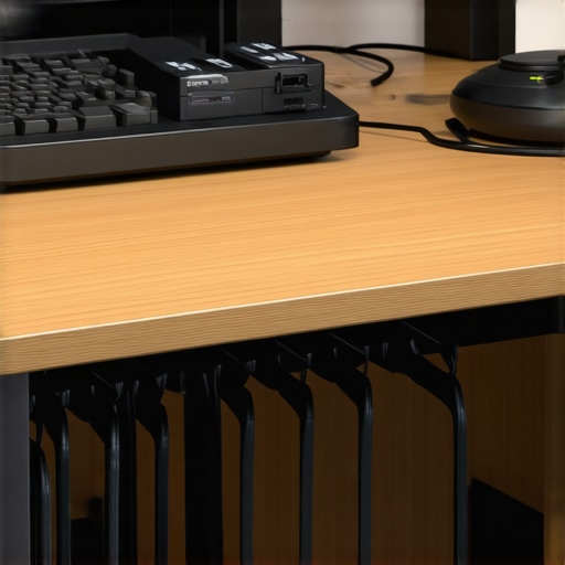 The Heavy-Duty Velcro Trick for Mounting Power Bricks Under Your Desk