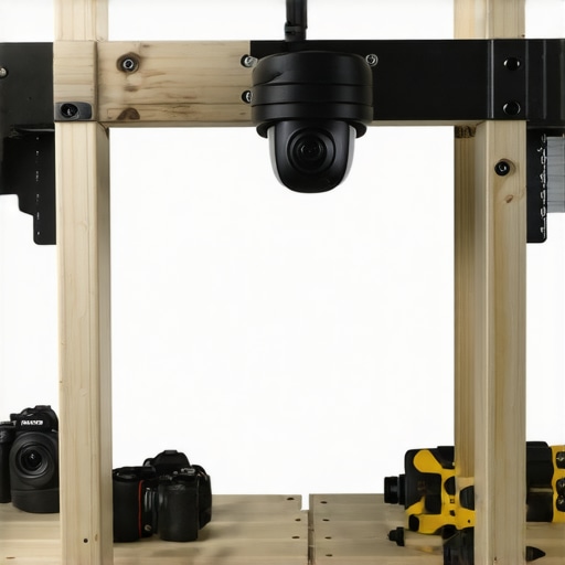 The Shelf Bracket Hack for Permanent Overhead Camera Rigs