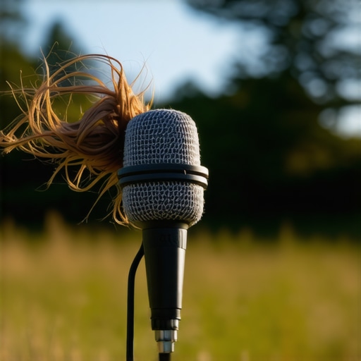 The Sock-on-Mic Trick for Windy Outdoor Shoots