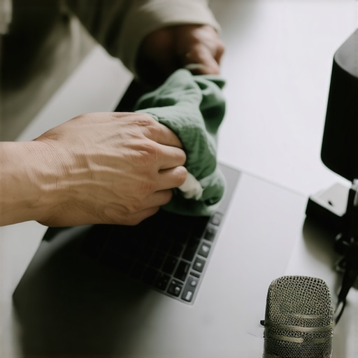 The Towel Move for Killing Laptop Fan Noise in Your Mic