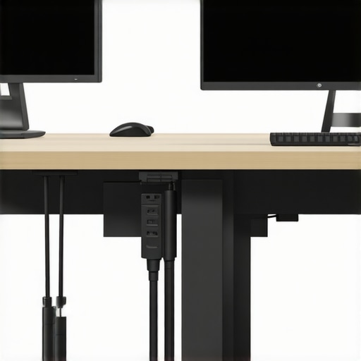 The Velcro Cable Management Move for Height-Adjustable Desks