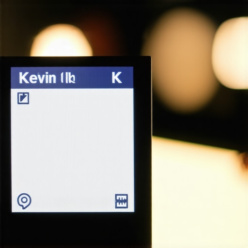 Adjusting Kelvin Settings on Camera A digital camera screen showing manual white balance Kelvin adjustments for studio video.