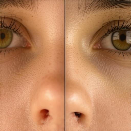 Comparison of low CRI vs high CRI lighting on human skin tones