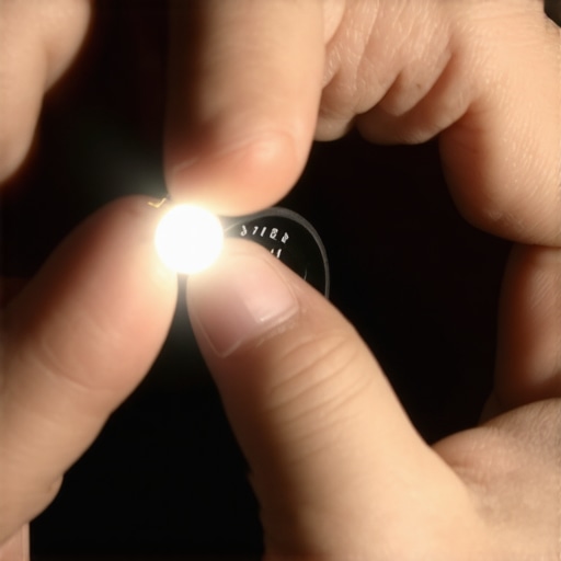 Close-up of camera sensor maintenance and cleaning