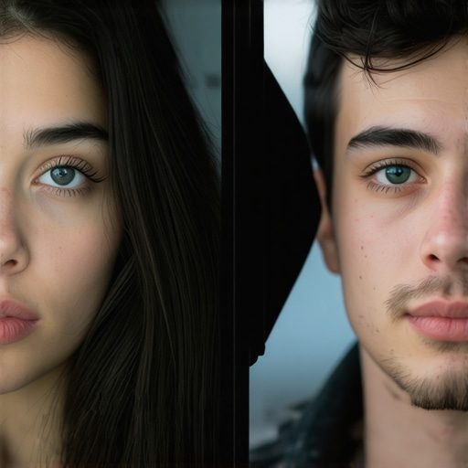 Comparison of flat three-point lighting versus single source cinematic lighting for video creators.