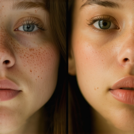 Comparison of skin tone quality under different color rendering index lights for content creators