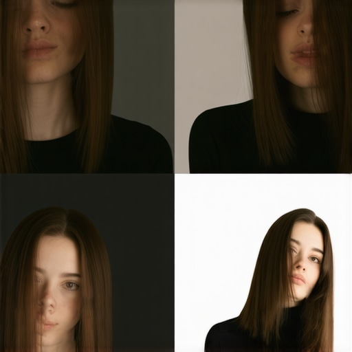 Flat vs Cinematic Lighting Comparison A demonstration of how lighting shadows create depth in a studio setup