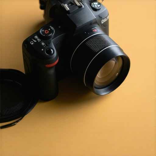 Mirrorless camera showing physical heat management setup using a dummy battery