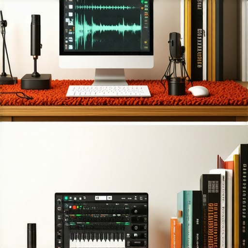 A comparison of poor vs professional studio acoustics and setup for content creators.