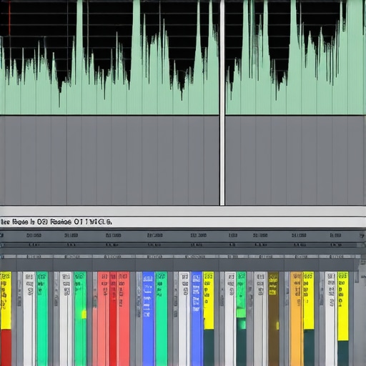 Close up of digital EQ software showing frequency adjustments for professional vocals.