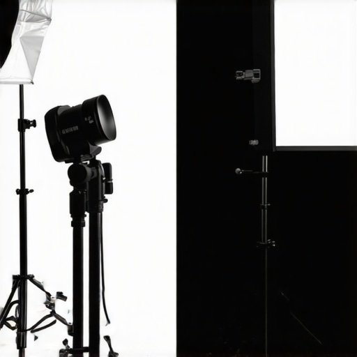 Comparison of single key light versus 3-point lighting in a small studio setup