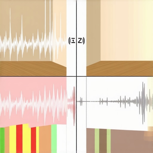 A comparison showing how room treatment affects high-end microphone performance.