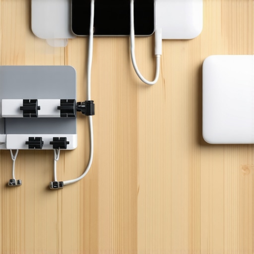 The $1 Store Hack for Better Desk Cable Management