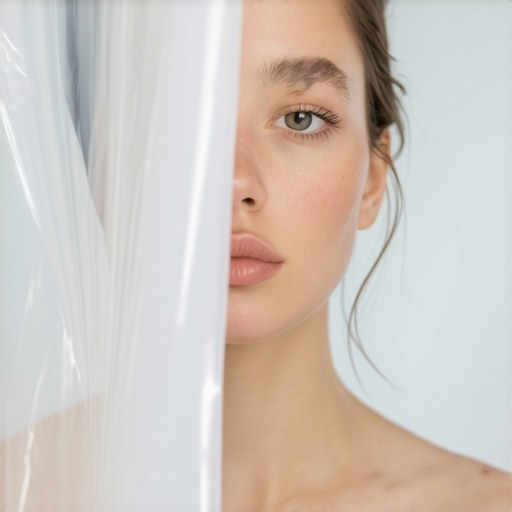 The $5 Shower Curtain Hack for Soft Studio Lighting