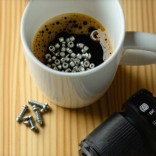 The Coffee Mug Strategy for Organizing Tiny Camera Screws
