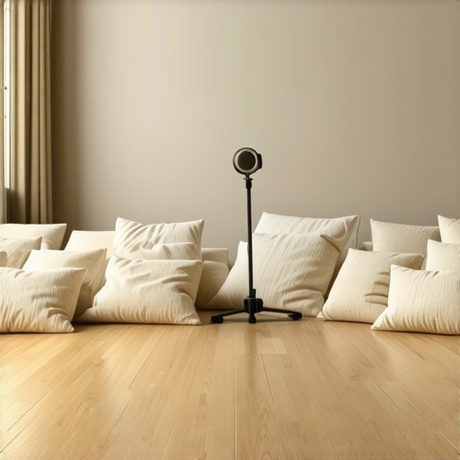The Pillow Move for Better Audio in Empty Rooms