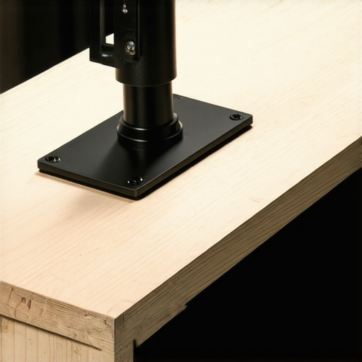 The Plywood Board Trick for Heavy Desk Mounts