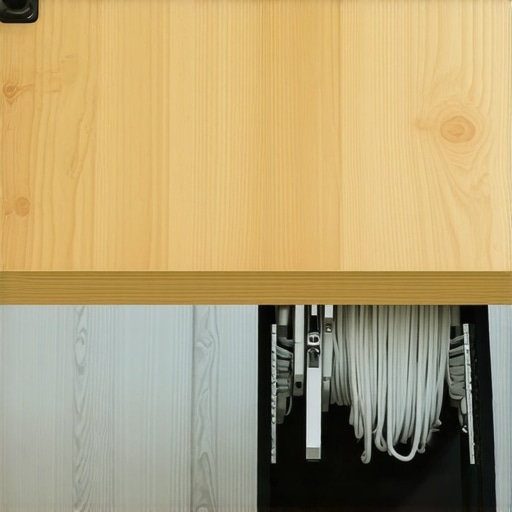 The Under-Desk Basket Move for Taming Power Strips