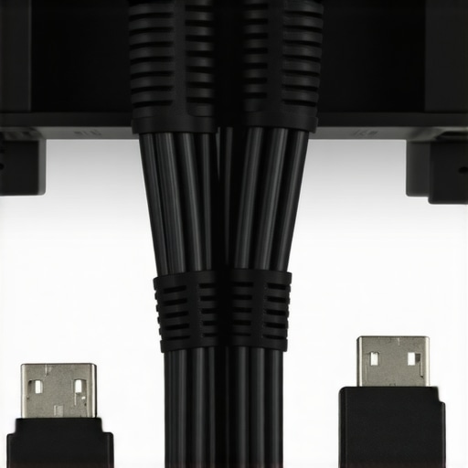 The Zip Tie Move for Grouping Messy Power Cables
