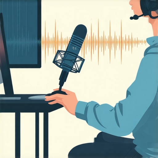 Diagram showing how sound waves bounce off a desk and cause comb filtering in a microphone.