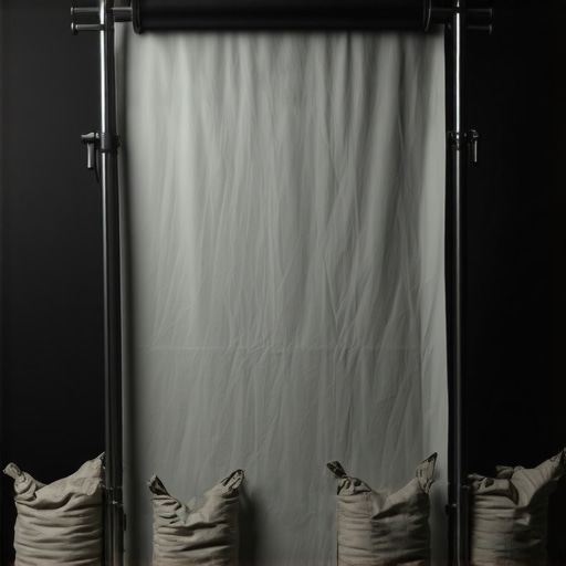 Why Your Backdrop is Always Falling and the Sandbag Tactic