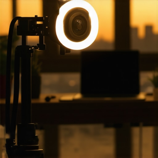 Why Your Webcam Look Blurry and the Lighting Solution